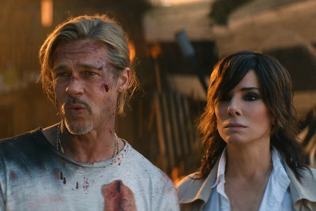 Trem-Bala: ação frenética, humor ácido e Brad Pitt em alta velocidade na Netflix