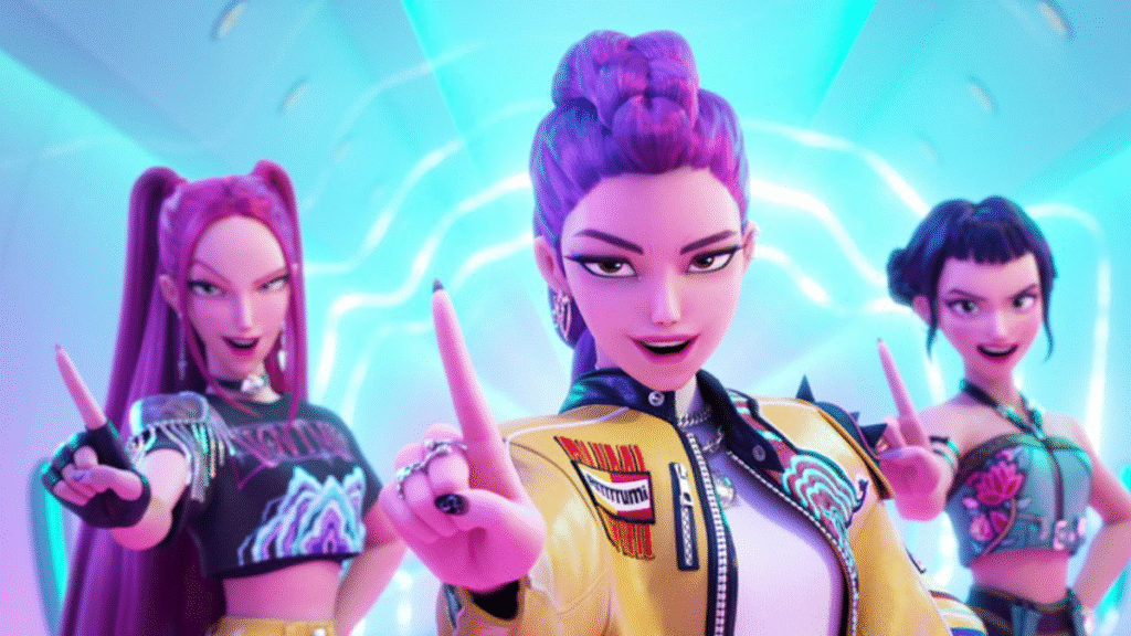 Netflix oficializa produção de Guerreiras do K-Pop 2, animação chega em 2029