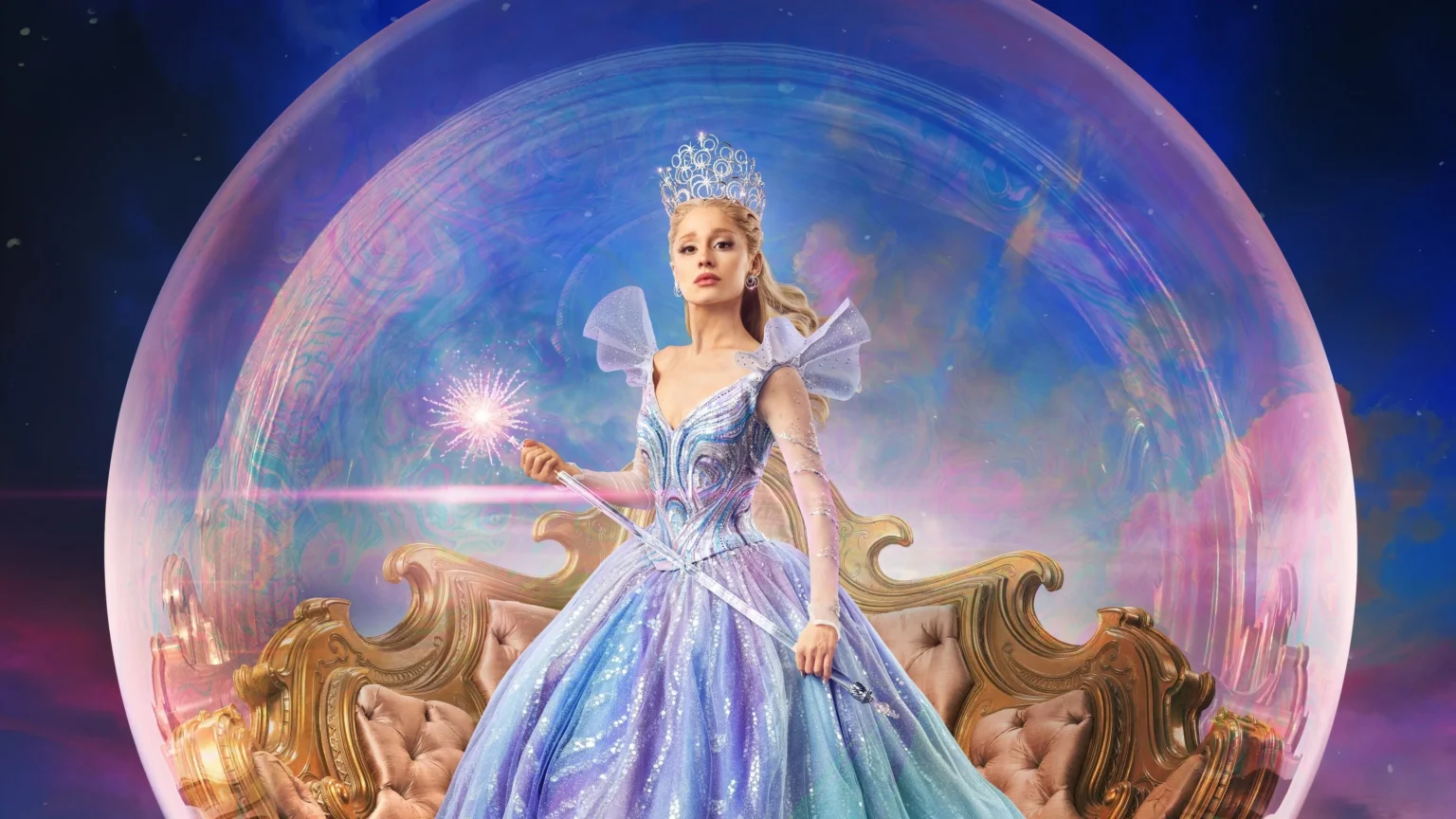 Wicked: For Good traz “The Girl in the Bubble”, novo solo de Ariana Grande como Glinda