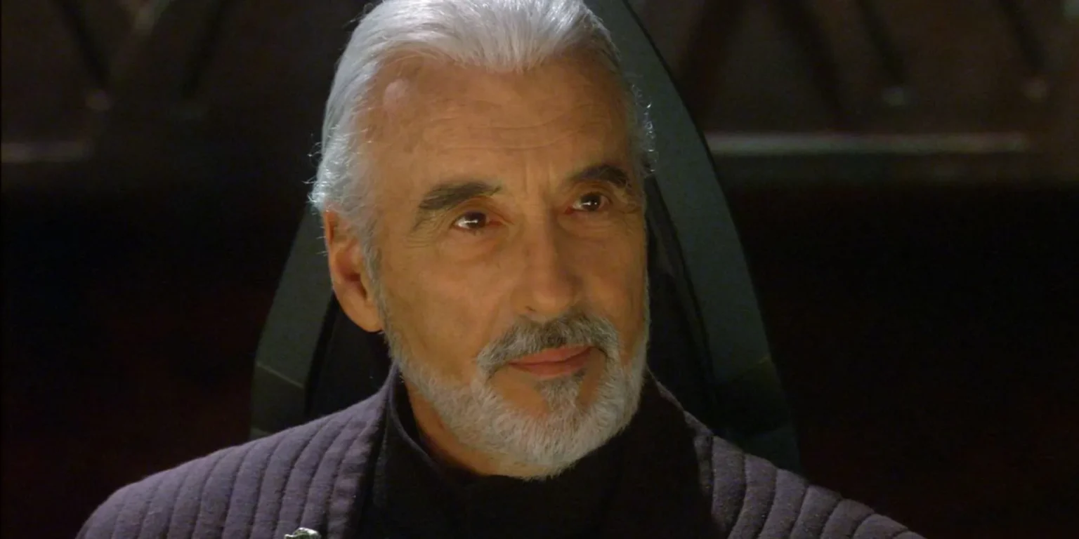Count Dooku finalmente é tratado como verdadeiro Sith 23 anos após sua estreia em Star Wars