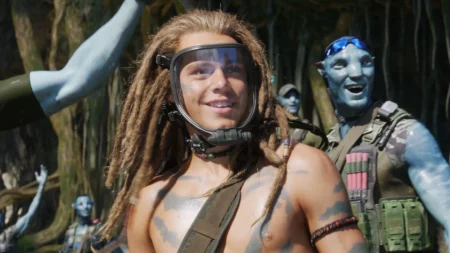 Cena de pântano em Avatar: Fire and Ash foi a mais “fedida” da carreira de Jack Champion