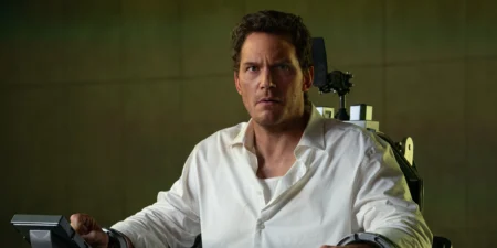 Nova imagem de “Mercy” mostra Chris Pratt antes da virada no thriller de ficção científica