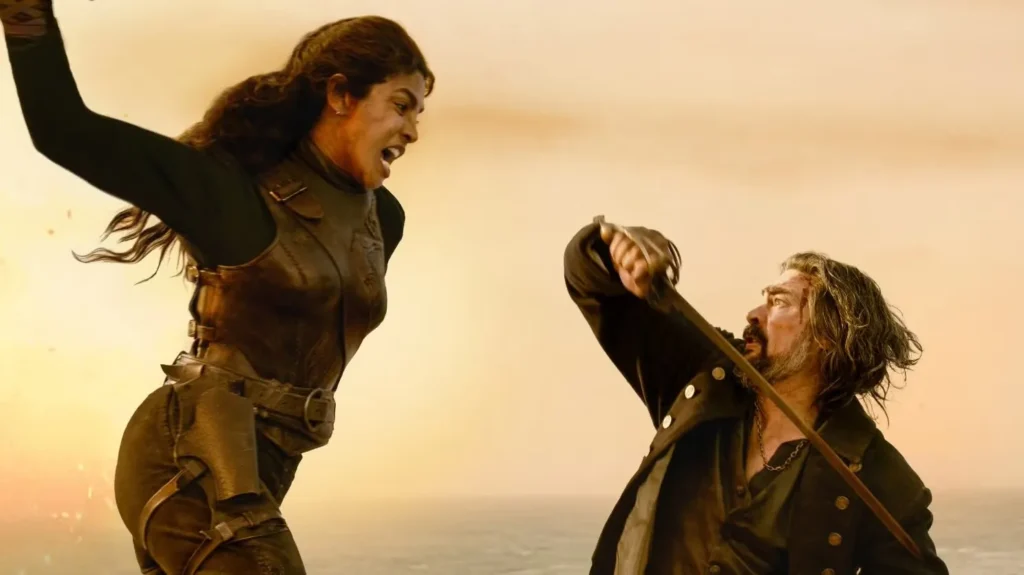 Filme de piratas dos Irmãos Russo, The Bluff, ganha primeiras imagens com Priyanka Chopra Jonas e Karl Urban