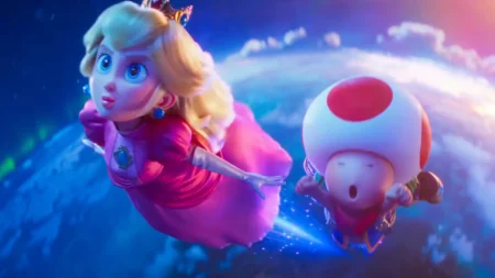 Peach encara Birdo em Super Mario Galaxy Movie e movimenta universo da franquia