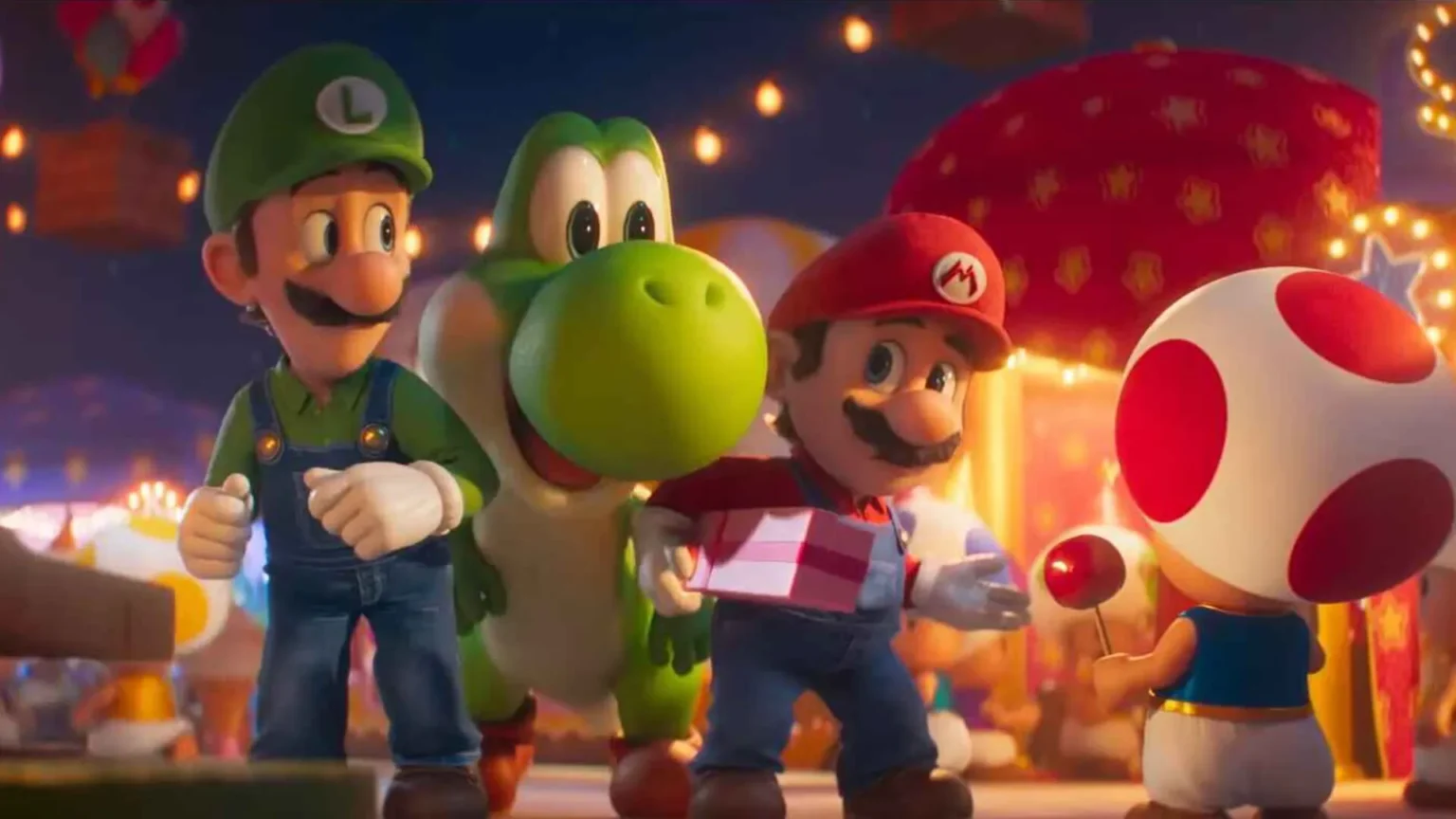 Rivalidade clássica agita o filme Super Mario Galaxy e devolve Yoshi ao centro da ação