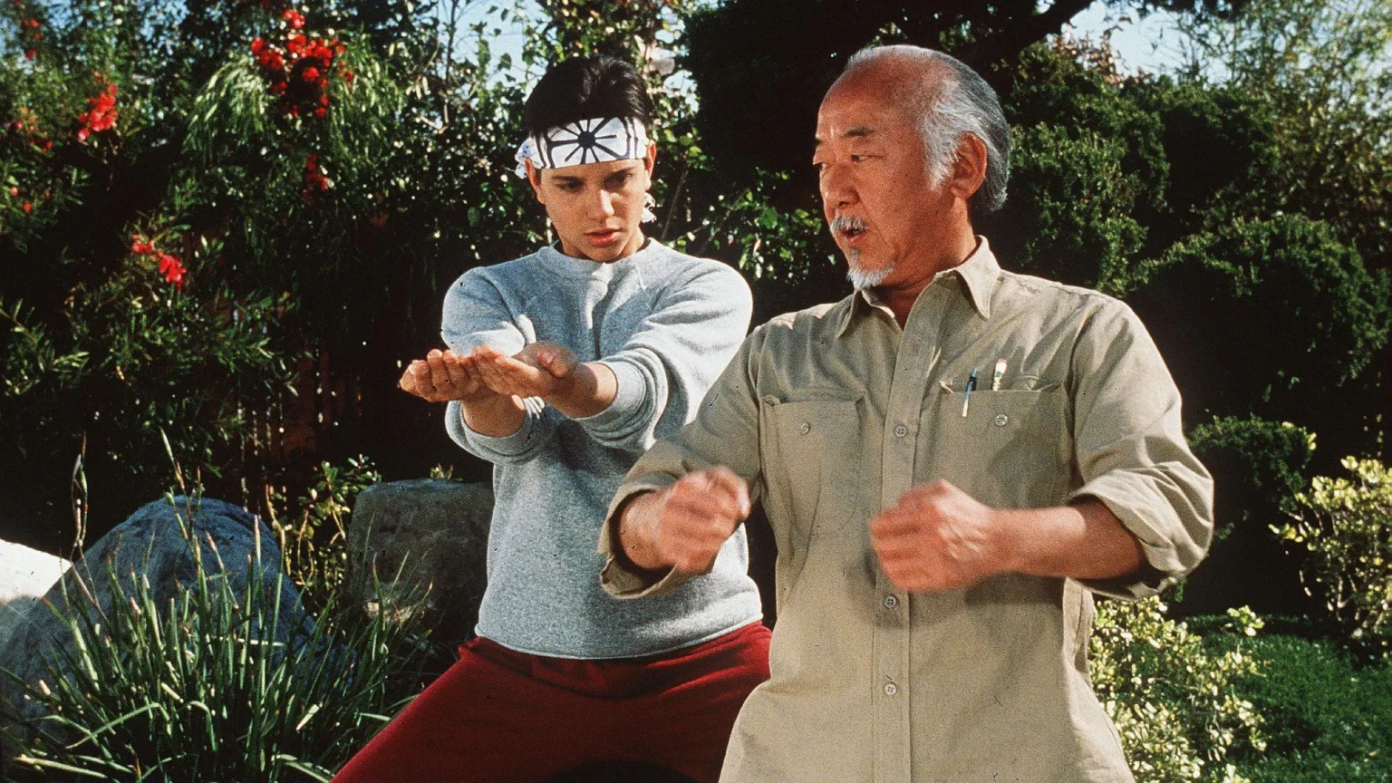 O destaque das sequências de treinamento em Shaolin Martial Arts, clássico de 1974