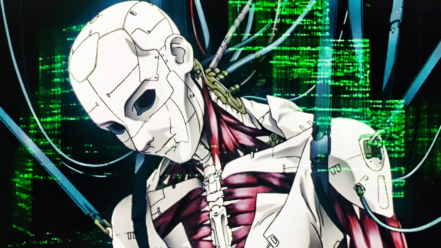 A sequência de créditos iniciais de Ghost in the Shell é referência no sci-fi pelo impacto visual e filosófico