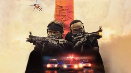 Cena do filme ação independente Hierarquia do Crime