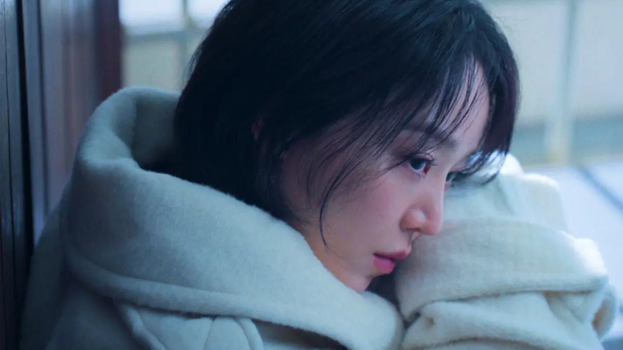 A arte de sarah Shin Hye-sun em cena como Sarah Kim em A arte de Sarah
