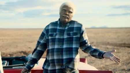 Tyler Perry caracterizado como Joe em Joe e a Viagem de Carro