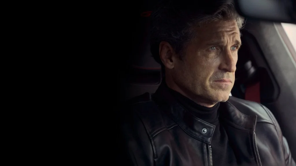 Patrick Dempsey como Angelo Doyle em cena de Memória de um Assassino, série de suspense criminal da HBO Max Brasil