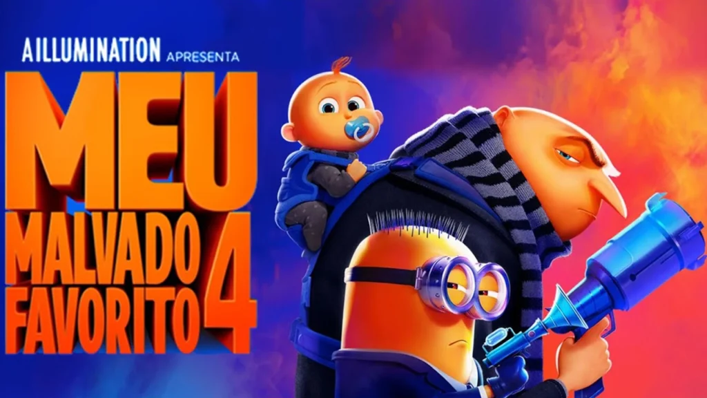 Capa da obra Meu Malvado Favorito 4 - Estreia Netflix