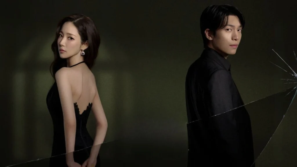 Park Min-young e Wi Ha-joon em cena de O Beijo da Sereia, dorama de romance e mistério no Prime Video Brasil
