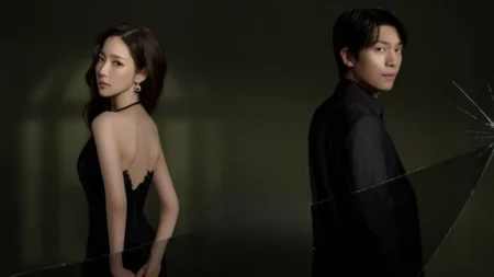 Park Min-young e Wi Ha-joon em cena de O Beijo da Sereia, dorama de romance e mistério no Prime Video Brasil