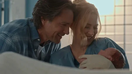 Mel e Jack em cena de Virgin River