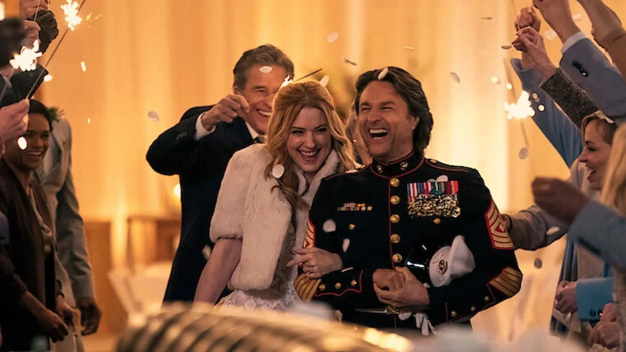 Alexandra Breckenridge e Martin Henderson em cena da 7ª temporada de Virgin River, já disponível na Netflix Brasil Alexandra Breckenridge e Martin Henderson em cena da 7ª temporada de Virgin River, já disponível na Netflix Brasil