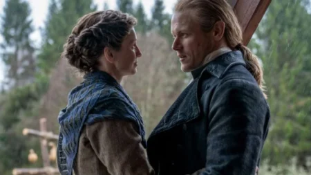 Que horas sai e o que esperar do episódio 7 da 8ª temporada de Outlander? Cena da 5ª temporada de Outlander