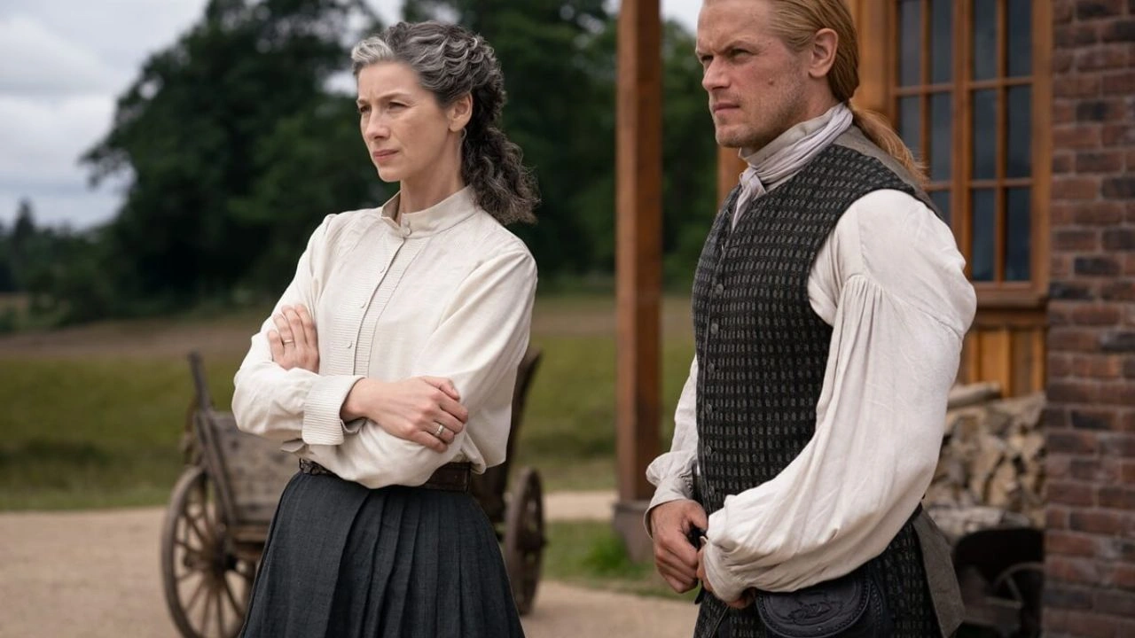 Outlander Cena da 8ª temporada de Outlander