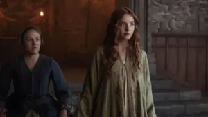 Cena do episódio 8 de Outlander