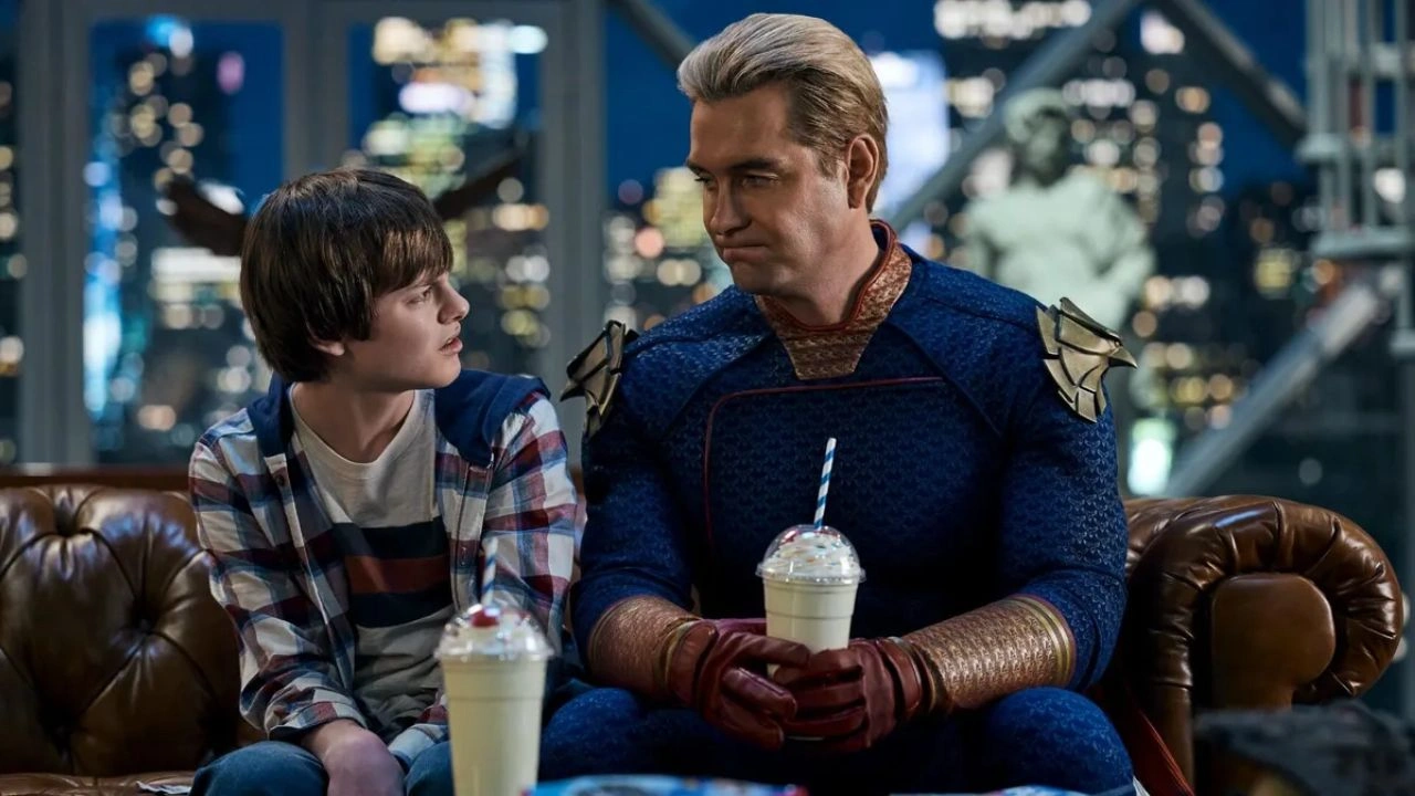 The Boys Ryan e Capitão Pátria em The Boys