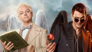 Episódio final de Good Omens estreia no Prime Video com recepção inferior às temporadas anteriores e encerra oficialmente a série