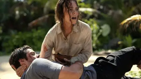Crítica de Socorro!: terror de Sam Raimi mistura humor ácido, gore e suspense na medida certa Cena do filme de suspense Socorro!