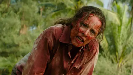 Cena do filme de suspense Socorro!