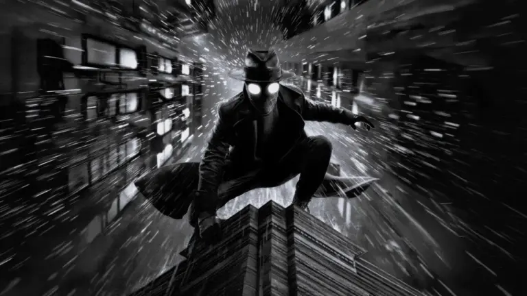 Crítica de Spider-Noir: Nicolas Cage transforma série do Prime Video em noir estiloso e caótico Cena de Spider-Noir