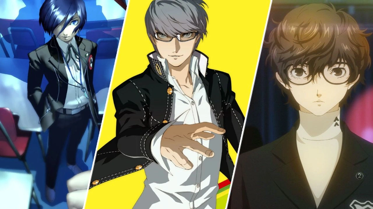 Persona Protagonistas da franquia Persona em composição visual. (Reprodução / Netflix)