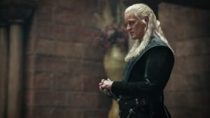 A Casa do Dragão: quando estreia o episódio 5 da 3ª temporada na HBO Max Emma D'Arcy como Rhaenyra Targaryen em cena de conflito A Casa do Dragão