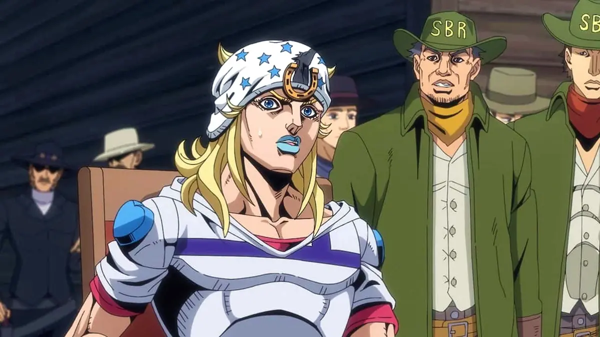 Devil's Palm em JoJo's Bizarre Adventure: Steel Ball Run Netflix