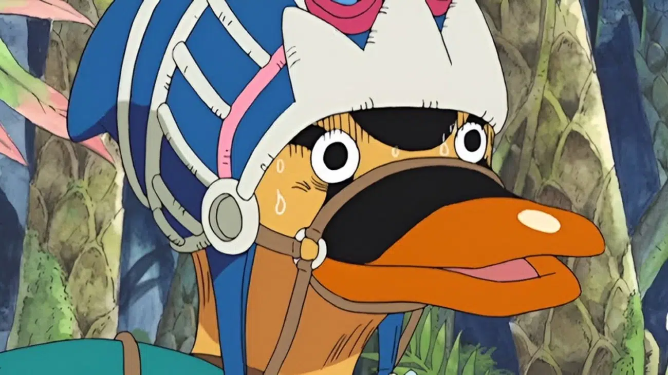Karoo pato Vivi One Piece Arco Alabasta personagem exclusão