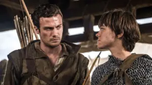 Robin Hood: Colin O’Donoghu que viveu um pirata encantado em Once Upon a Time é escalado O ator transita de vilão fantástico para príncipe medieval autoritário em seu novo papel. O Príncipe Ricardo é herdeiro legítimo do trono cuja trajetória ameaça mergulhar o reino em guerra civil na trama da segunda temporada. (Reprodução)