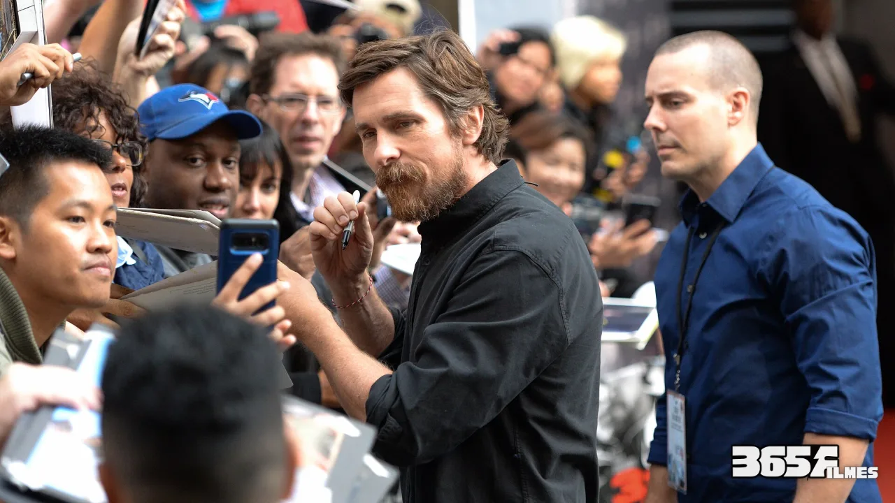 Christian Bale, o Batman da trilogia de Christopher Nolan, no Festival de Toronto de 2019