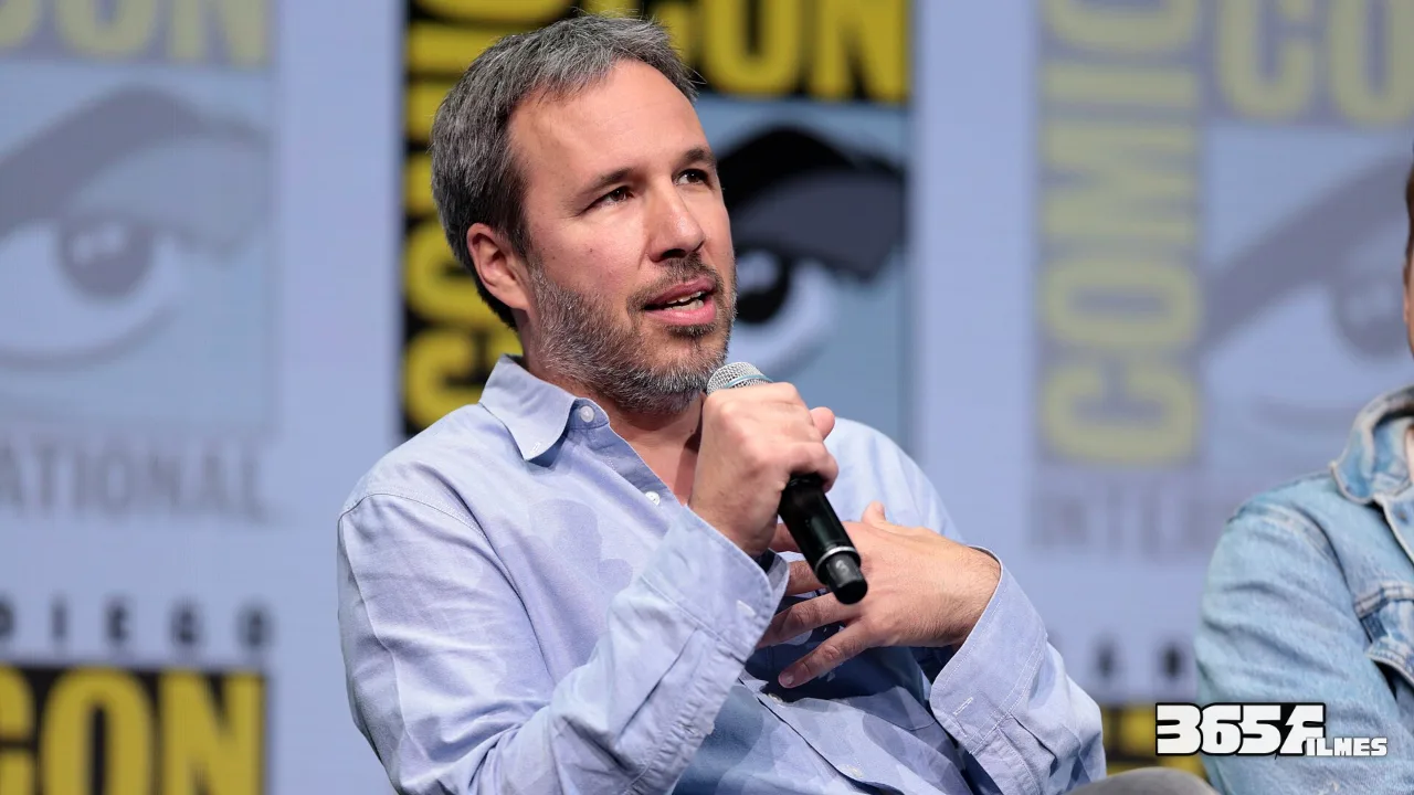 O diretor Denis Villeneuve na Comic-Con de San Diego