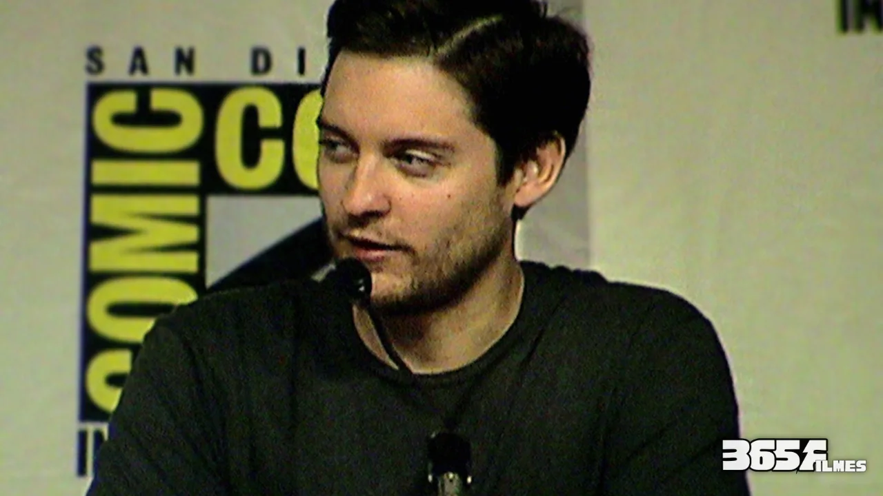 Tobey Maguire, o Homem-Aranha da trilogia de Sam Raimi, na Comic-Con de 2006