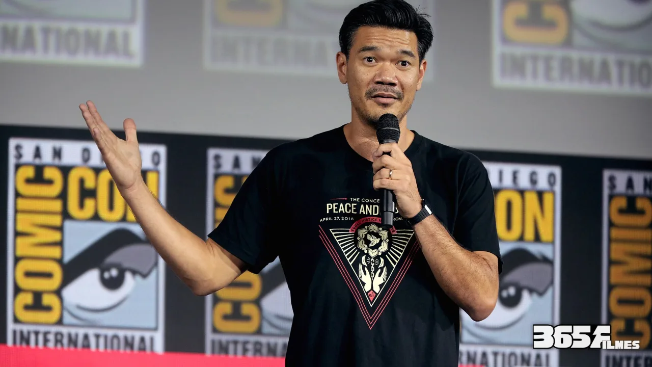 Destin Daniel Cretton, diretor de Homem-Aranha: Um Novo Dia, na San Diego Comic-Con de 2019