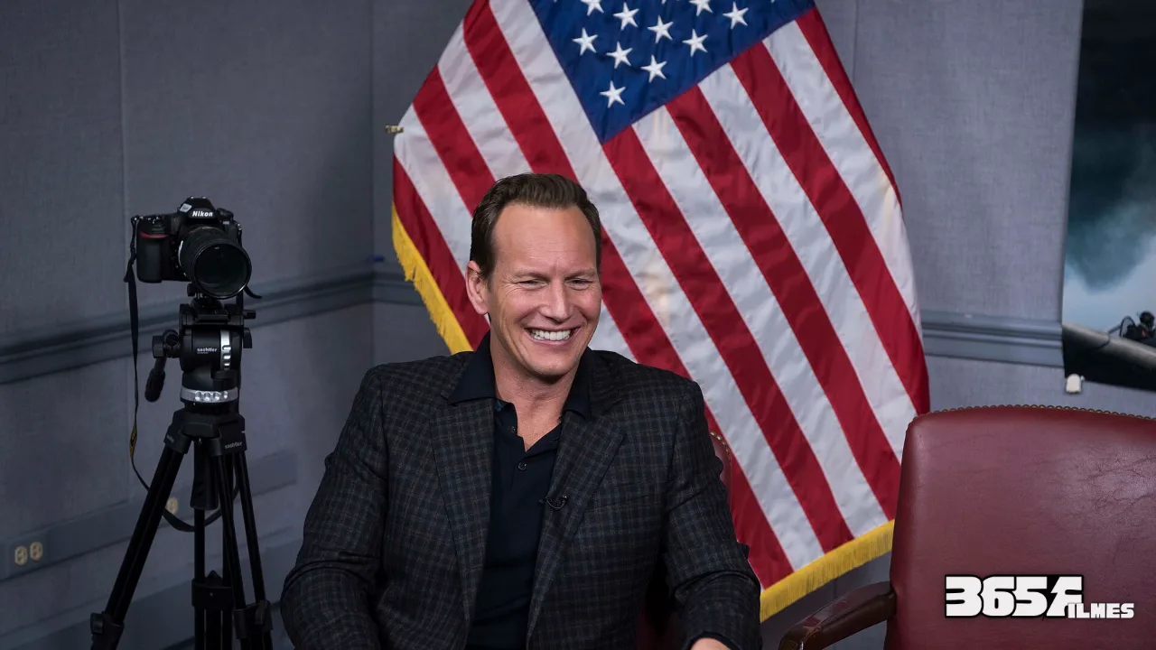 Patrick Wilson, o Ed Warren de Invocação do Mal, em entrevista em 2019