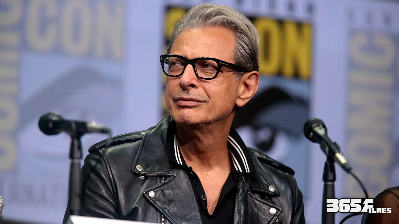 Jeff Goldblum, o Ian Malcolm de Jurassic Park, na Comic-Con de San Diego