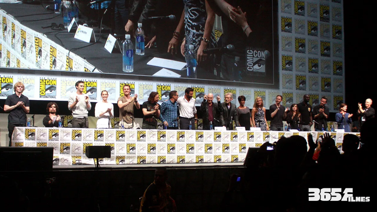 Elenco de X-Men: Dias de um Futuro Esquecido na Comic-Con de San Diego de 2013